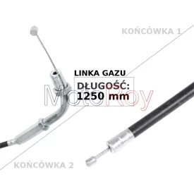 Gáz bovden, kerékpár külső motor