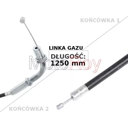 Gáz bovden, kerékpár külső motor
