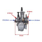 Karburátor komplett, 24mm TUNING 150CC-350CC