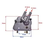 vízpumpa komplett YAMAHA MAJESTY 125 150 180