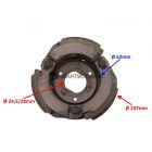 Hátsó kuplung pofa kopó betét