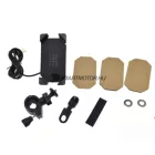 Telefon tartó állvány + USB aljzat