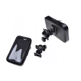   Telefontartó motor robogó kerékpár XL 183x110x35 6-zoll telefon belefér Leoshi premium