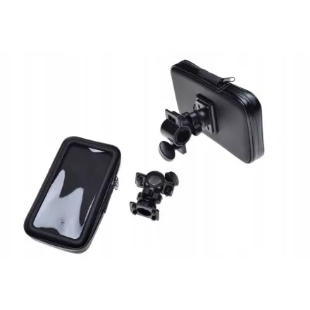 Telefontartó motor robogó kerékpár XL 183x110x35 6-zoll telefon belefér Leoshi premium
