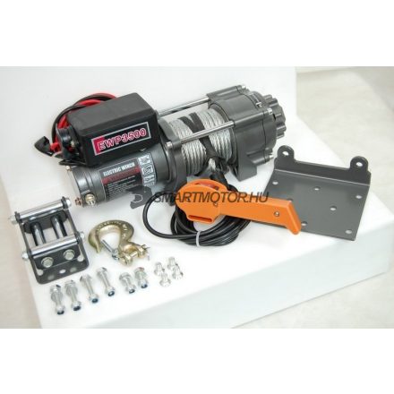 csörlő quad ATV 3500kg 12V