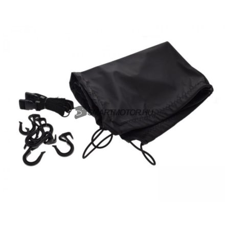 Csomagtartó háló, ülésre (bukósisak, táska rözgítésére)