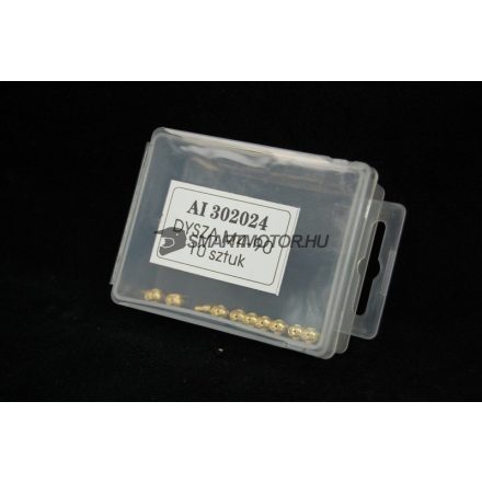 Fúvóka karburátor 90 átmérő, 4mm menet, 10 db-os szett