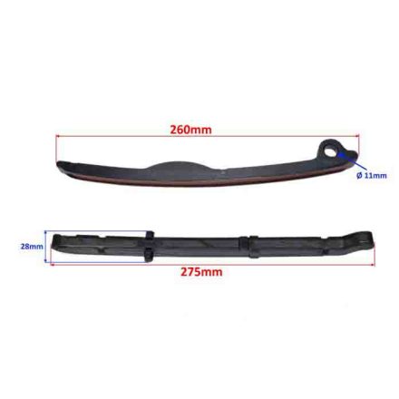 vezérműlánc vezető + feszítő sín szett, BENELLI IMPERIALE 400