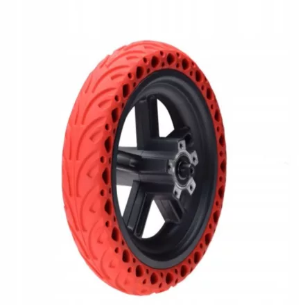 Kerék komplett, roller, hátsó XIAOMI M365 PRO 1.2 PIROS