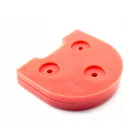 Sárvédő, betét, adapter, konzol, piros XIAOMI M365/PRO