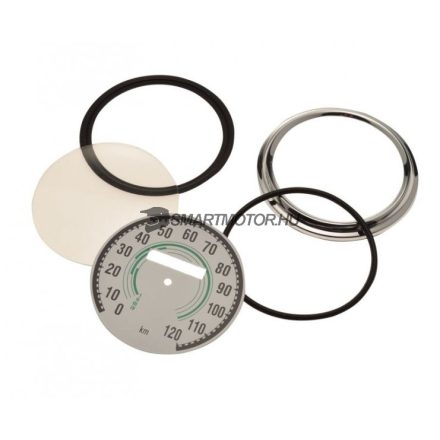 Műszerfal felújító szett, JAWA 250 350 kerek, 120km/h fehér