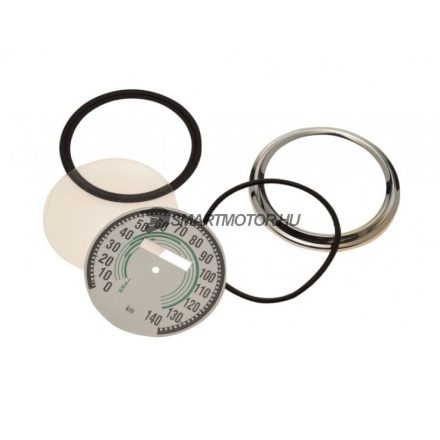 Műszerfal felújító szett, JAWA 250 350 kerek, 140km/h FEHÉR