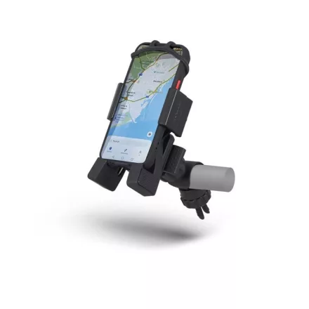 Telefon tartó állvány + tartó, kormányra szerelhető, X-Frame Shad kerékpárra motorra