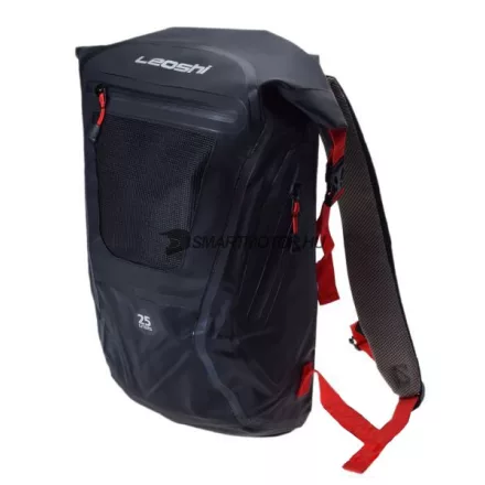 Táska, hátizsák (motoros) Leoshi 25 liter Piros-Fekete