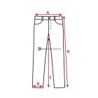 Motoros Nadrág Leoshi CARGO fekete 30-as