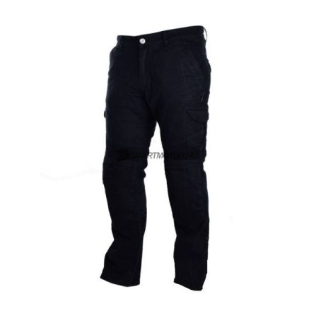 Motoros Nadrág Leoshi CARGO fekete 32-es