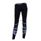 Leoshi nadrág (hosszú), termoaktív fekete-szürke M (kerékpár bicikli)