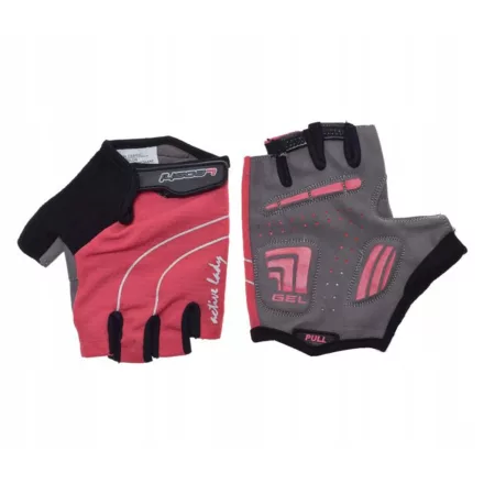 Kesztyű kerékpár bicikli LEOSHI NŐI PINK XL