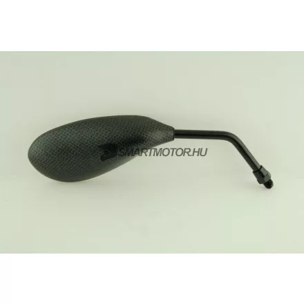 tükör, visszapillantó 103-1 TEARDROP CARBON-LOOK matt M10 H