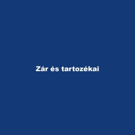 Zár és tartozékai
