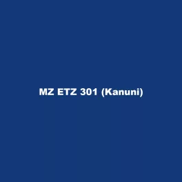 MZ ETZ 301 (Kanuni)