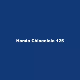 Honda Chiocciola 125