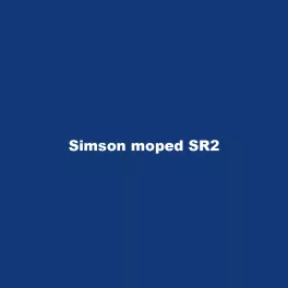 Simson moped SR2