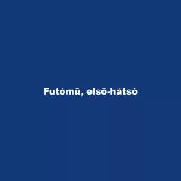 Futómű, első-hátsó