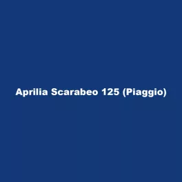 Aprilia Scarabeo 125 (Piaggio)
