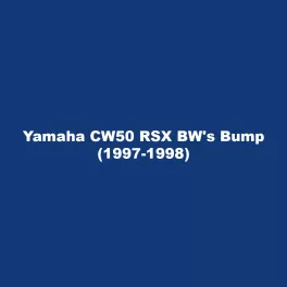 Yamaha CW50 RSX BW's Bump (1997-1998)