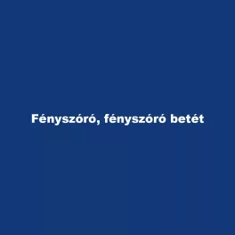 Fényszóró, fényszóró betét