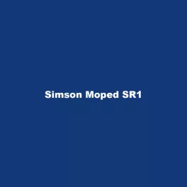 Simson Moped SR1