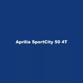Aprilia SportCity 50 4T