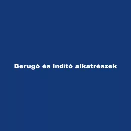 Berugó és indító alkatrészek