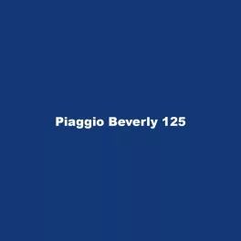 Piaggio Beverly 125