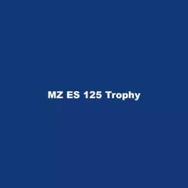 MZ ES 125 Trophy