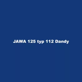 JAWA 125 typ 112 Dandy
