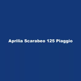 Aprilia Scarabeo 125 Piaggio