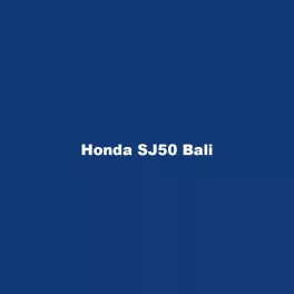 Honda SJ50 Bali