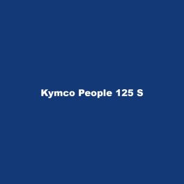 Kymco People 125 S