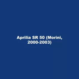 Aprilia SR 50 (Morini, 2000-2003)