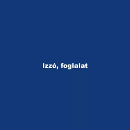 Izzó, foglalat