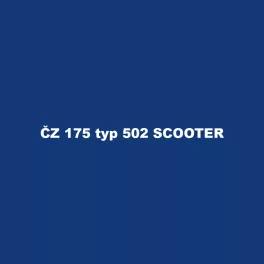 ČZ 175 typ 502 SCOOTER
