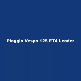 Piaggio Vespa 125 ET4 Leader
