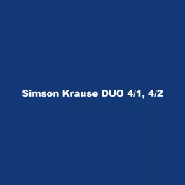 Simson Krause DUO 4/1, 4/2