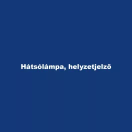 Hátsólámpa, helyzetjelző