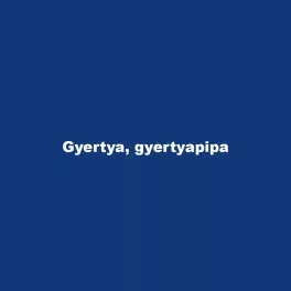 Gyertya, gyertyapipa