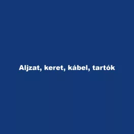 Aljzat, keret, kábel, tartók