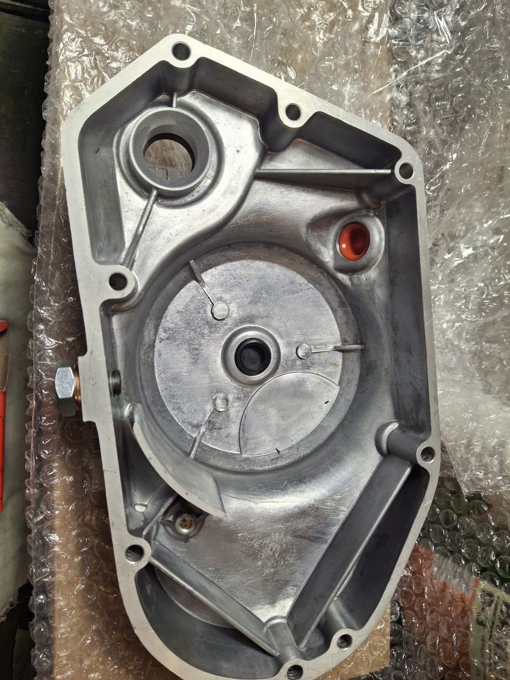 Olaj Ellenőrző Csavar Piros, Simson S51, S53, KR51/2
